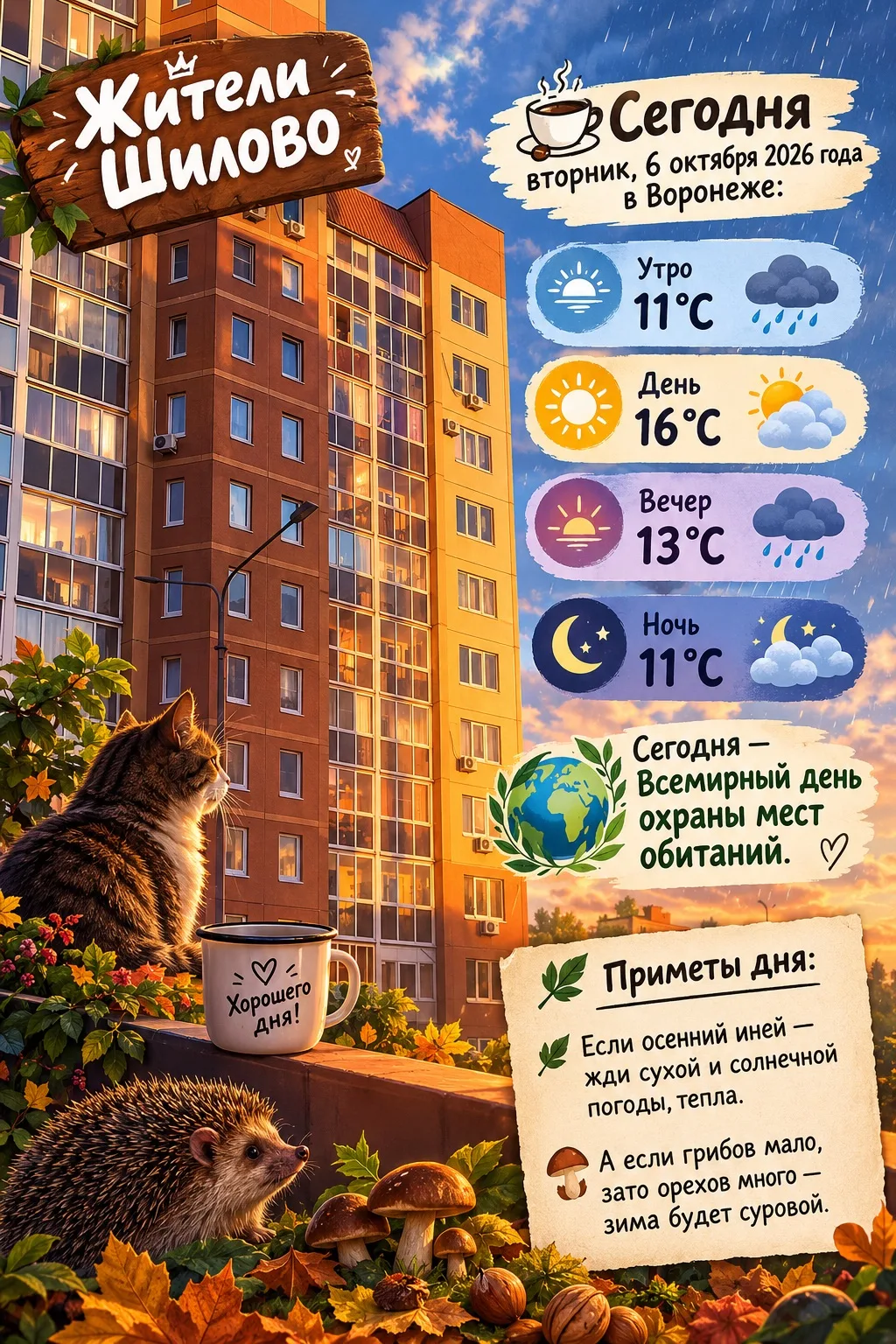 🫶Доброе утро, хранители чудесного Шилово 🤗