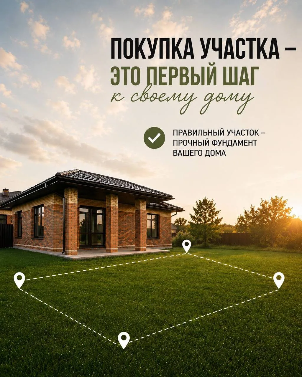 Покупка участка — это первый шаг к своему дому 🏡

И ошибка на этом этапе может дорого обойтись в бу