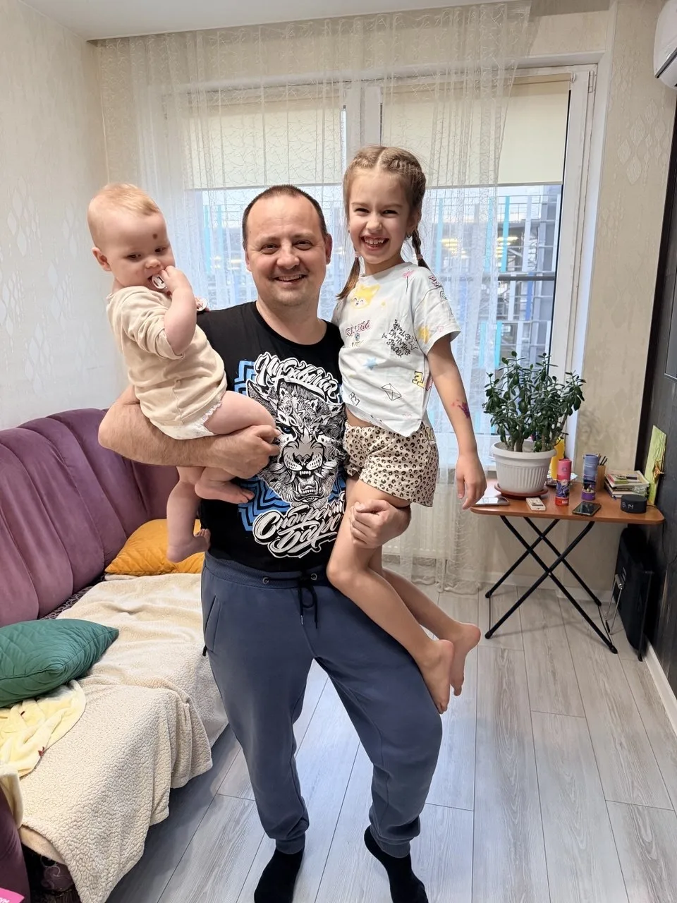 Самый лучший папа ❤️   И дядя тоже😊