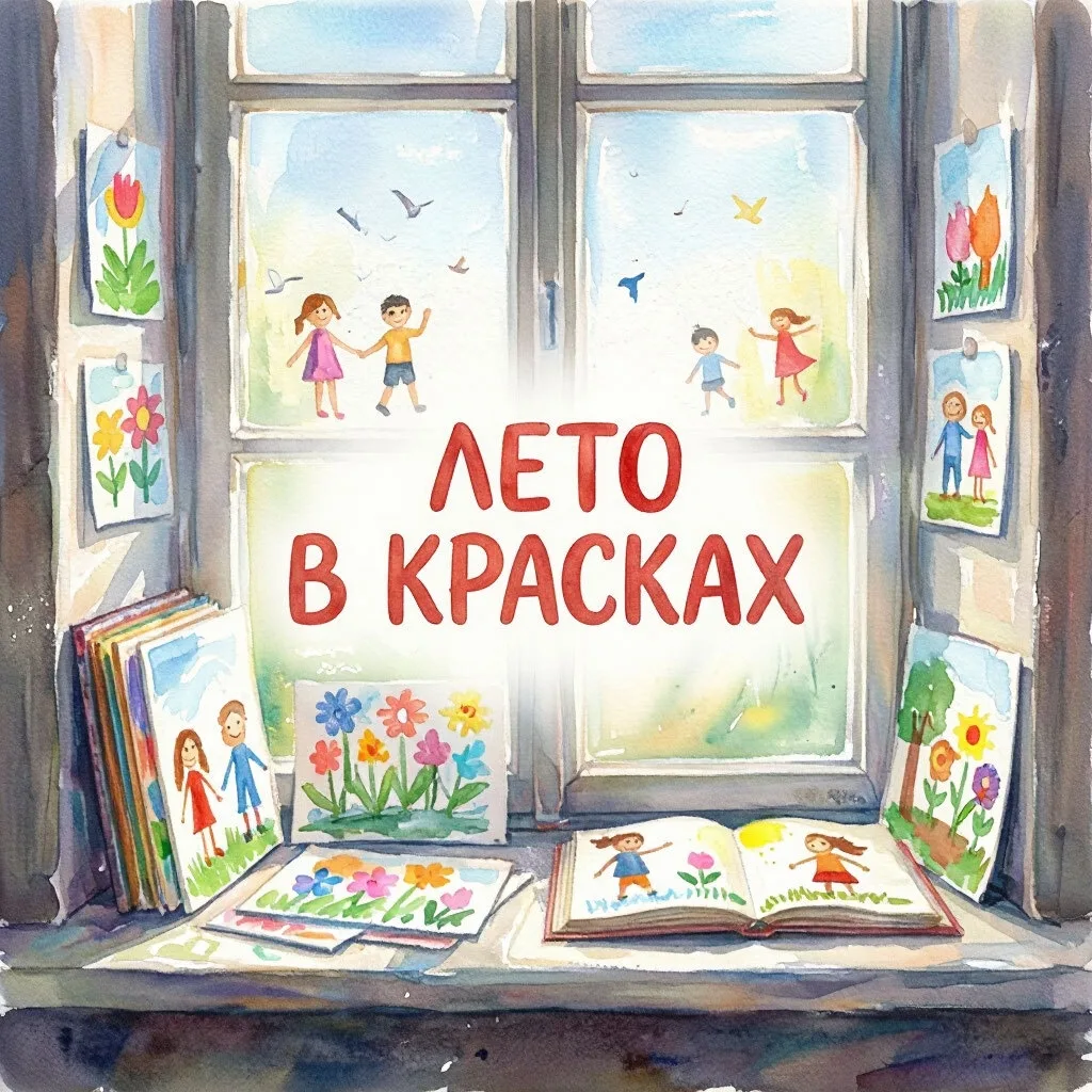 В нашей школе открылась выставка детских рисунков под названием «Лето в красках».
🌞 Это настоящий г