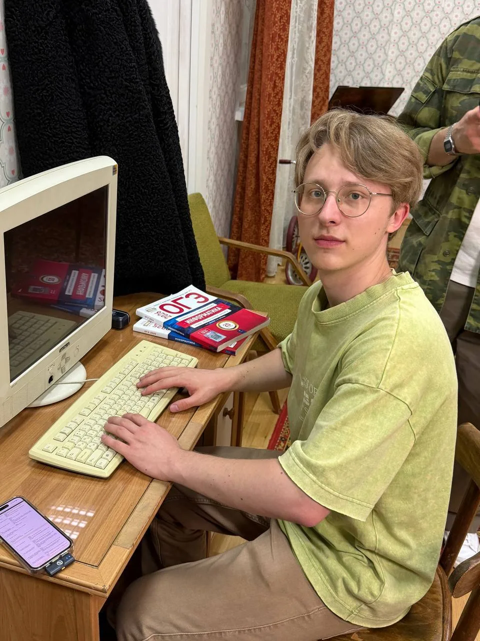 когда увидел сетик из либры, линукса и блокнота, вместо IDLE на ОГЭ: