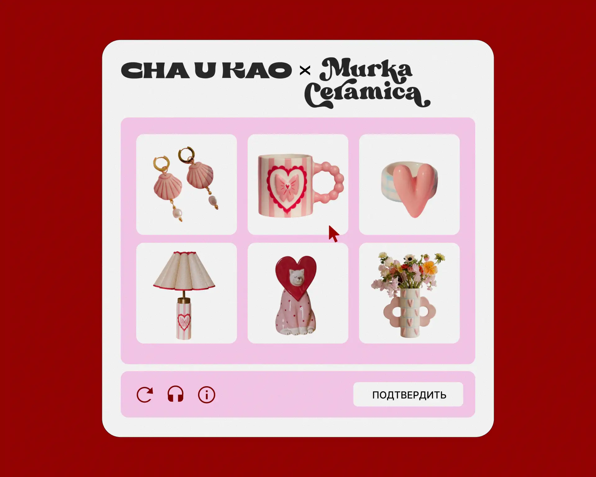 CHA U KAO x Murka Ceramica