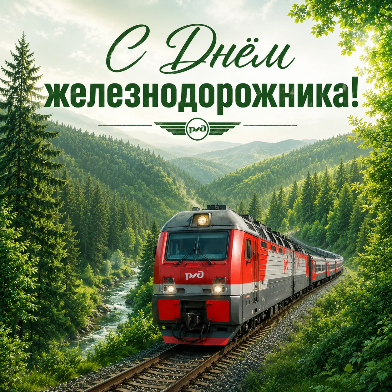 ⚡ С Днём железнодорожника