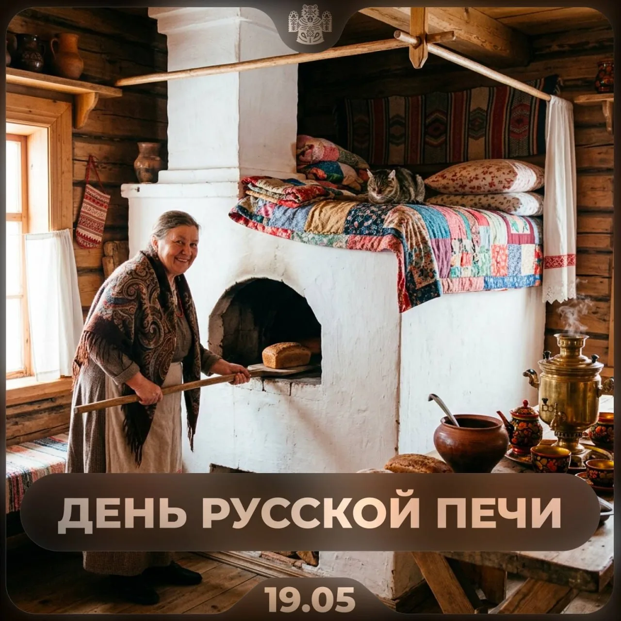 🔥 19 мая — День русской печи