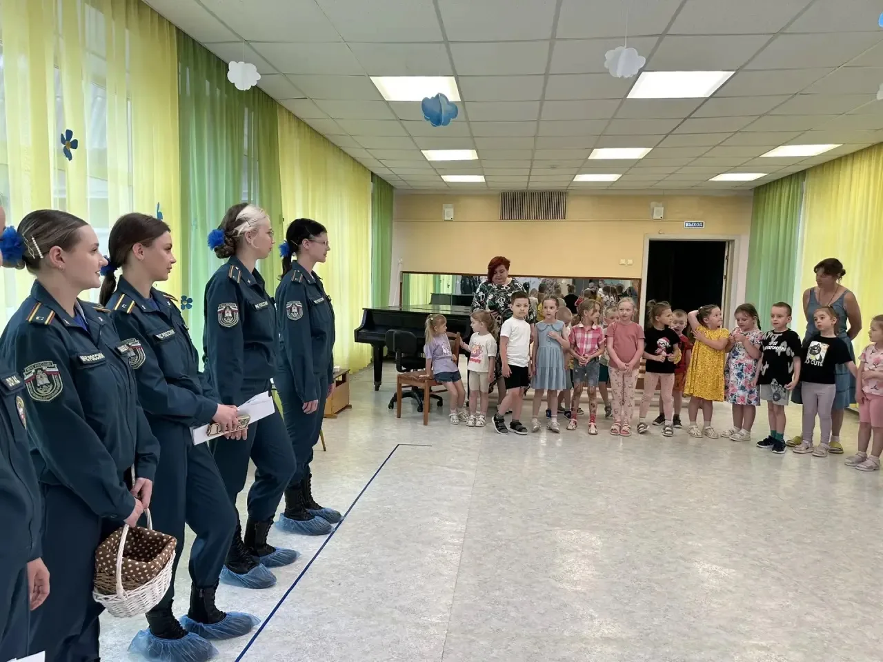 🌟 Студенты факультета высшего образования провели для воспитанников Детского сада №59 «Солнечный» п