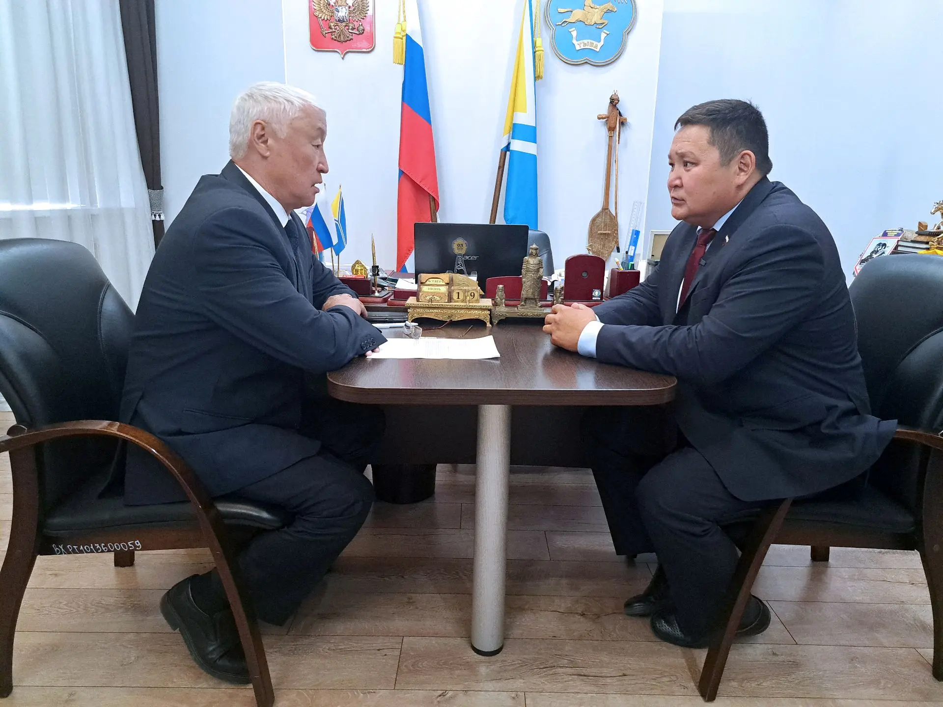 Сегодня состоялась встреча с сенатором Российской Федерации Шолбаном Кужугетом. В ходе диалога были 