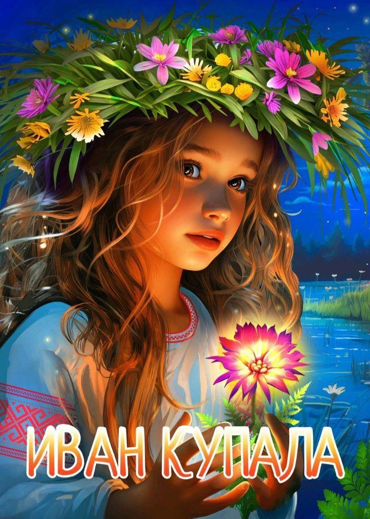Ивана Купала - шумный, яркий, весёлый праздник. В этот день с детьми поиграли с ленточк...
