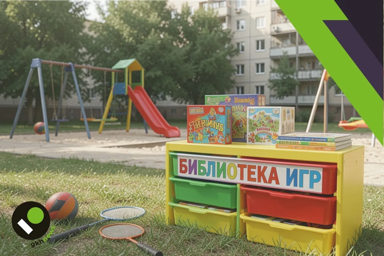 📍 Детская «библиотека игр» как проект для добрососедства в многоквартирном доме: инструкция  В рекла