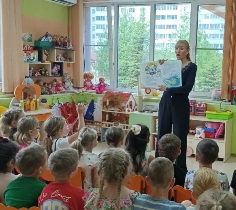 👶 В каждой группе прошли тематические беседы о великом поэте. Воспитатели в доступной ...