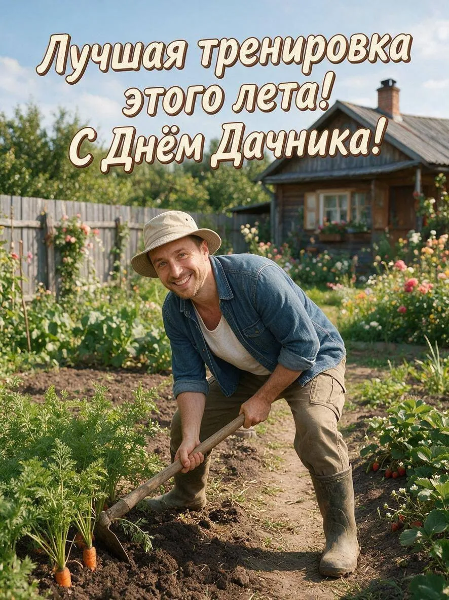Фото с дачного фитнеса 🧑‍🌾