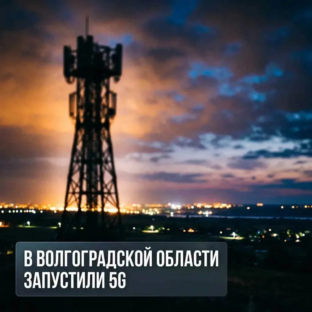 В Волгоградской области запустили 5G