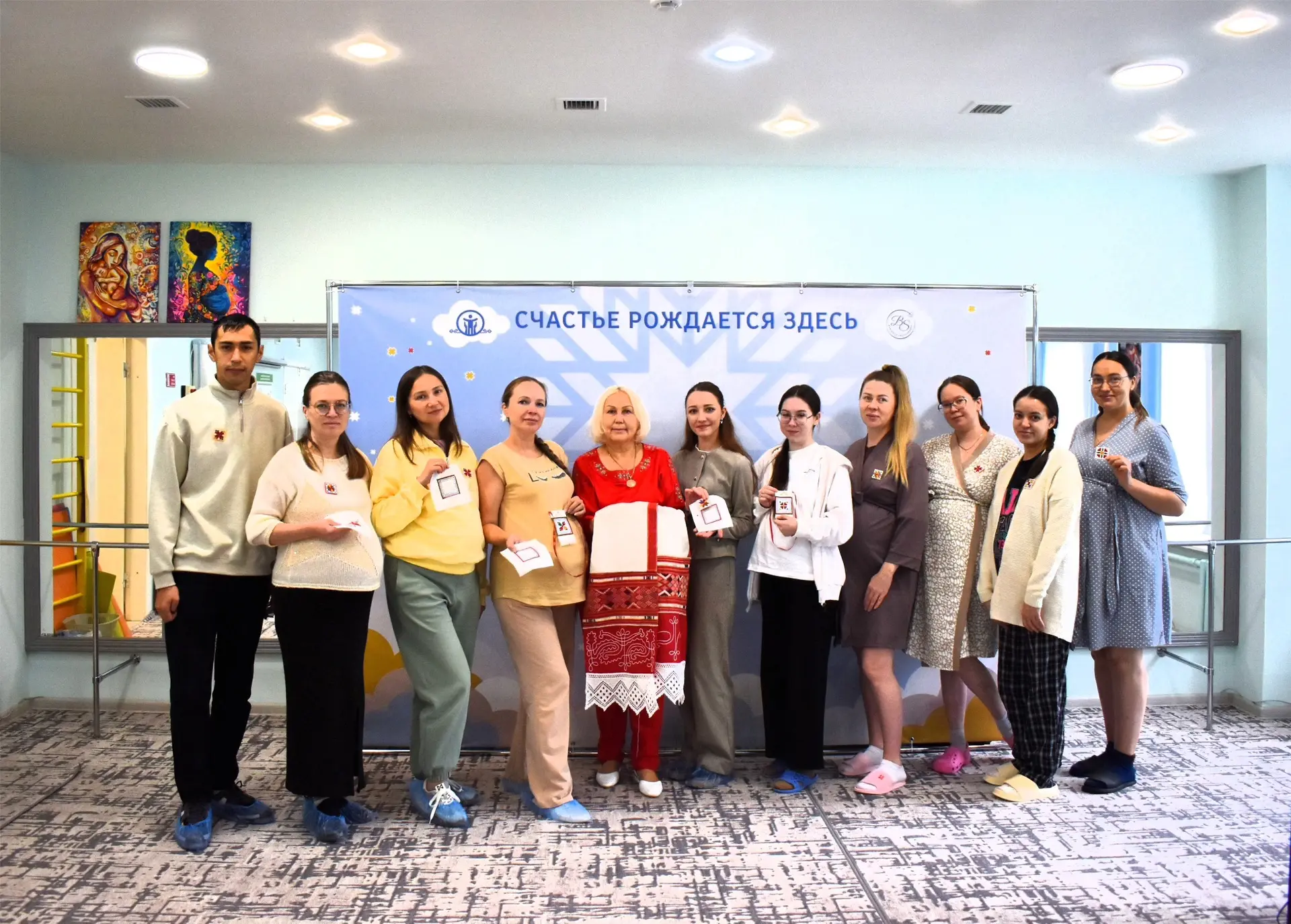 Будущие мамы активно участвуют в проекте «Культура материнства: музыка, колыбельная, вы...
