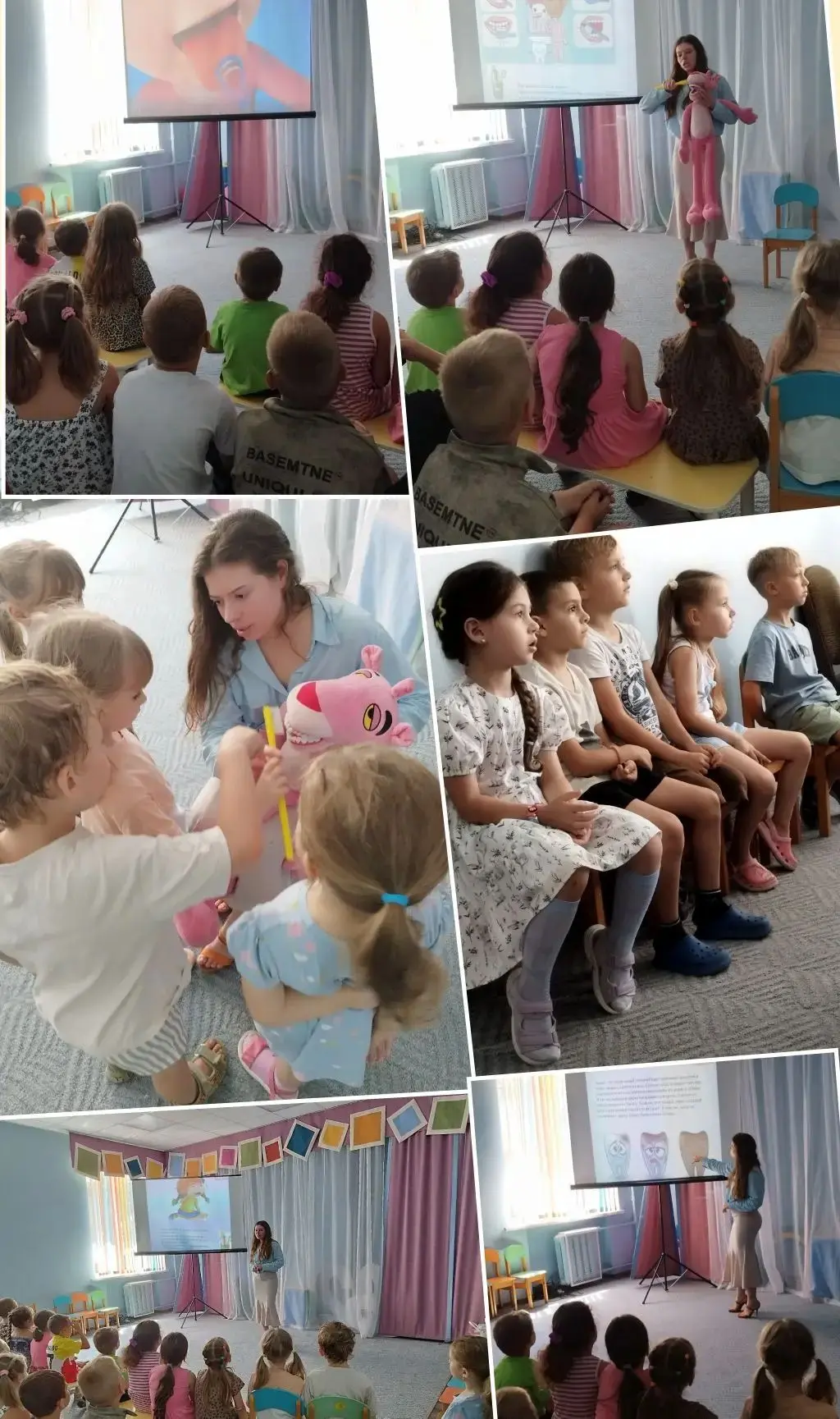 🦷 День здоровой улыбки в нашем детском саду! 🌟

Для наших ребят прошёл увлекательный «Урок зубной 