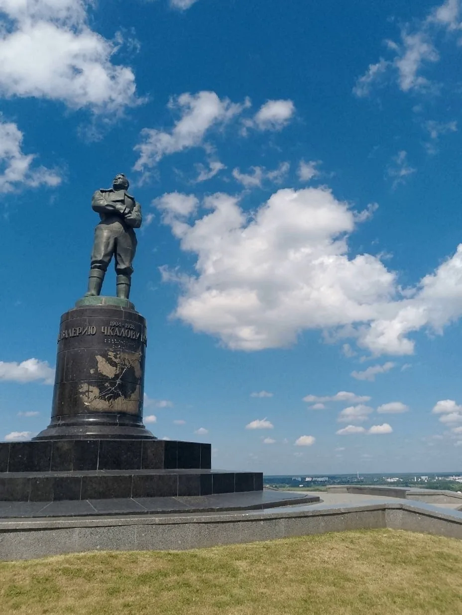 🏛 Памятник Валерию Павловичу Чкалову, Нижний Новгород