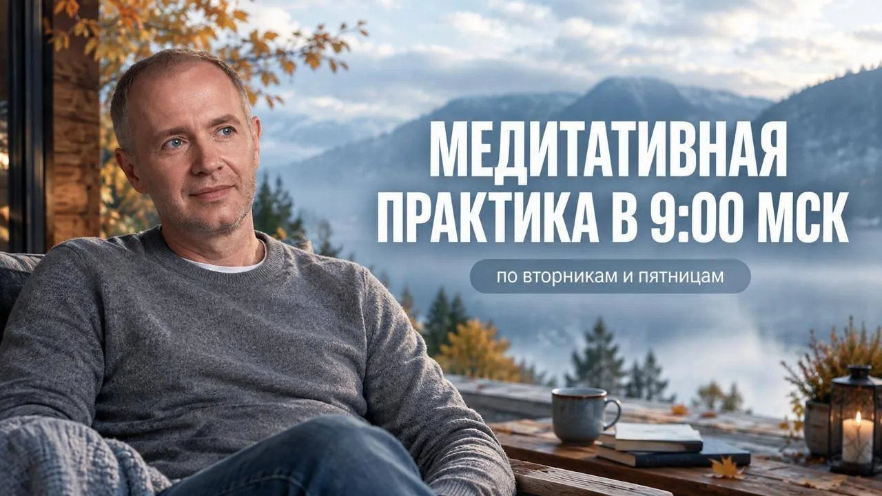 ✨ Сегодня в прямом эфире провели бесплатную медитативную практику