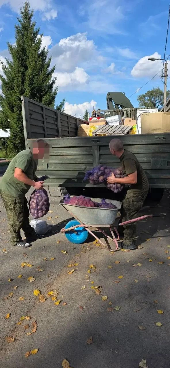 🔶 Из Ливен на Харьковское направление отправили очередную партию гуманитарной помощи