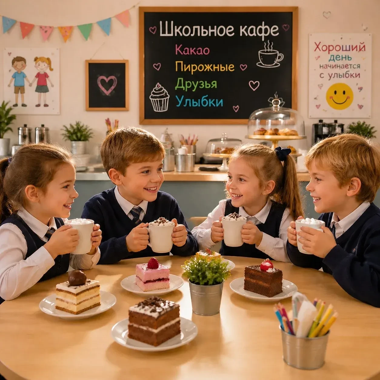 ФИНАЛ! ВЫБИРАЕМ НАЗВАНИЕ ДЛЯ ШКОЛЬНОГО КАФЕ ☕✈️