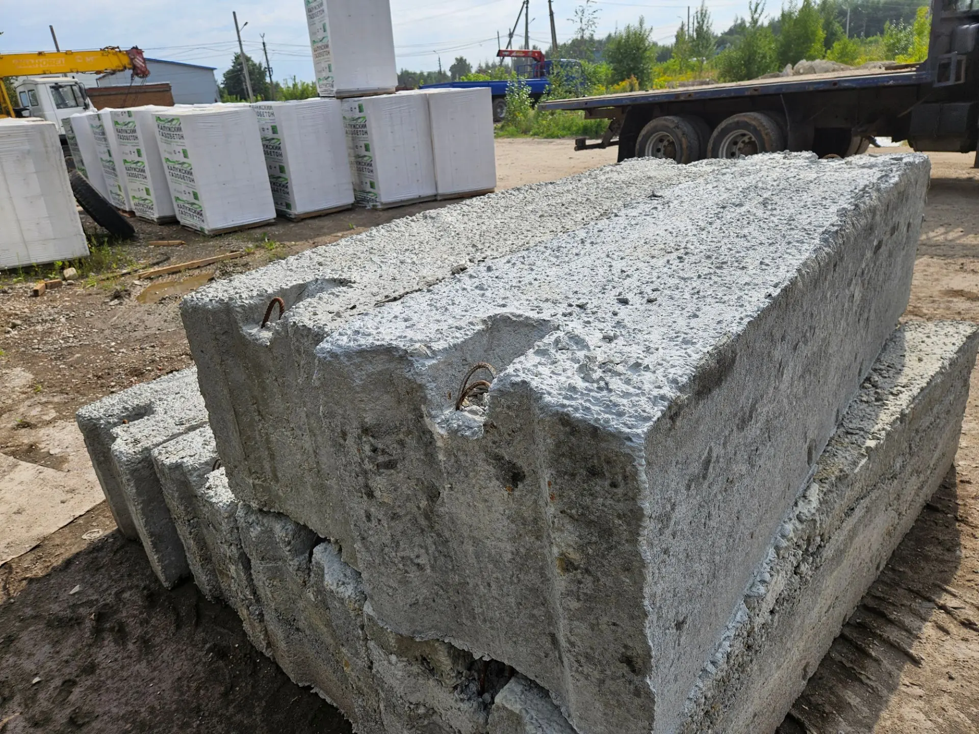Блоки ФБС 2400х600х600