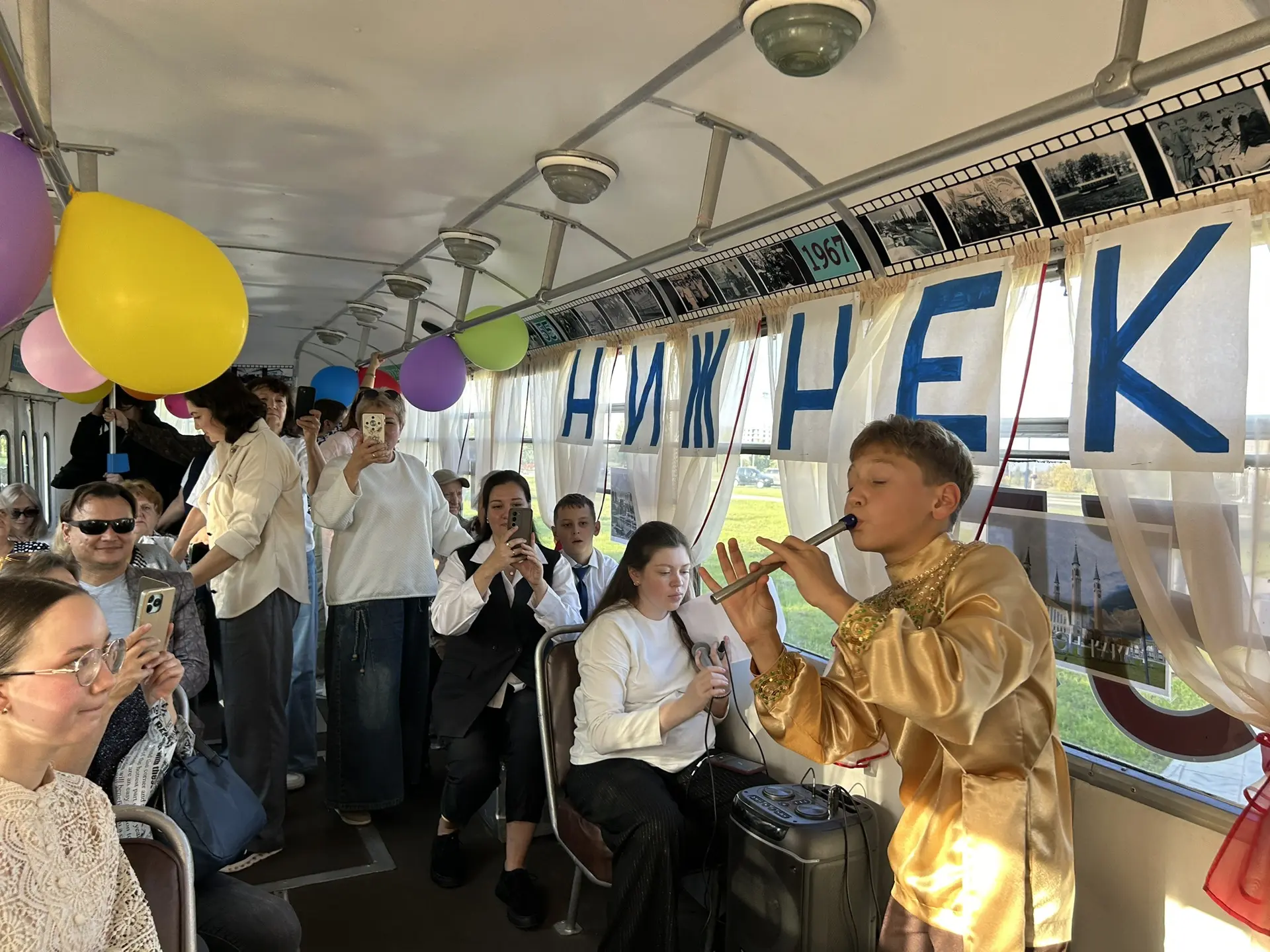 🚃22 сентября прошла праздничная акция «Трамвай родного города».