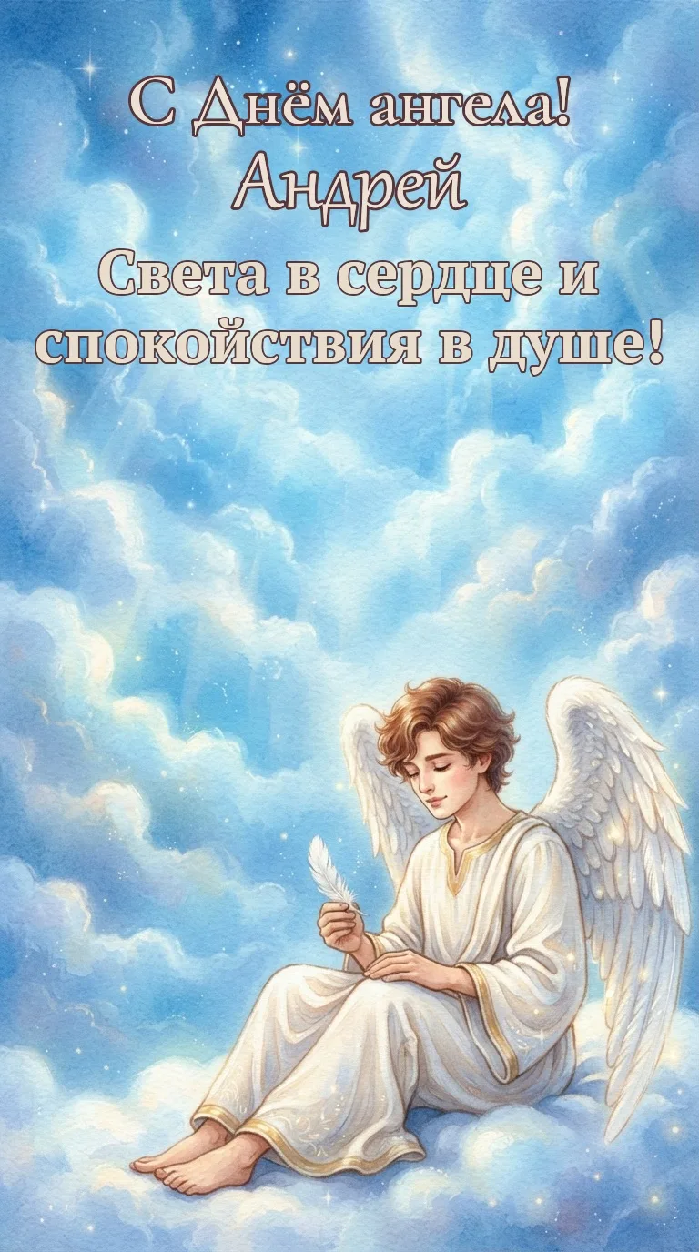 💐 6 октября — с именинами, Андрей!