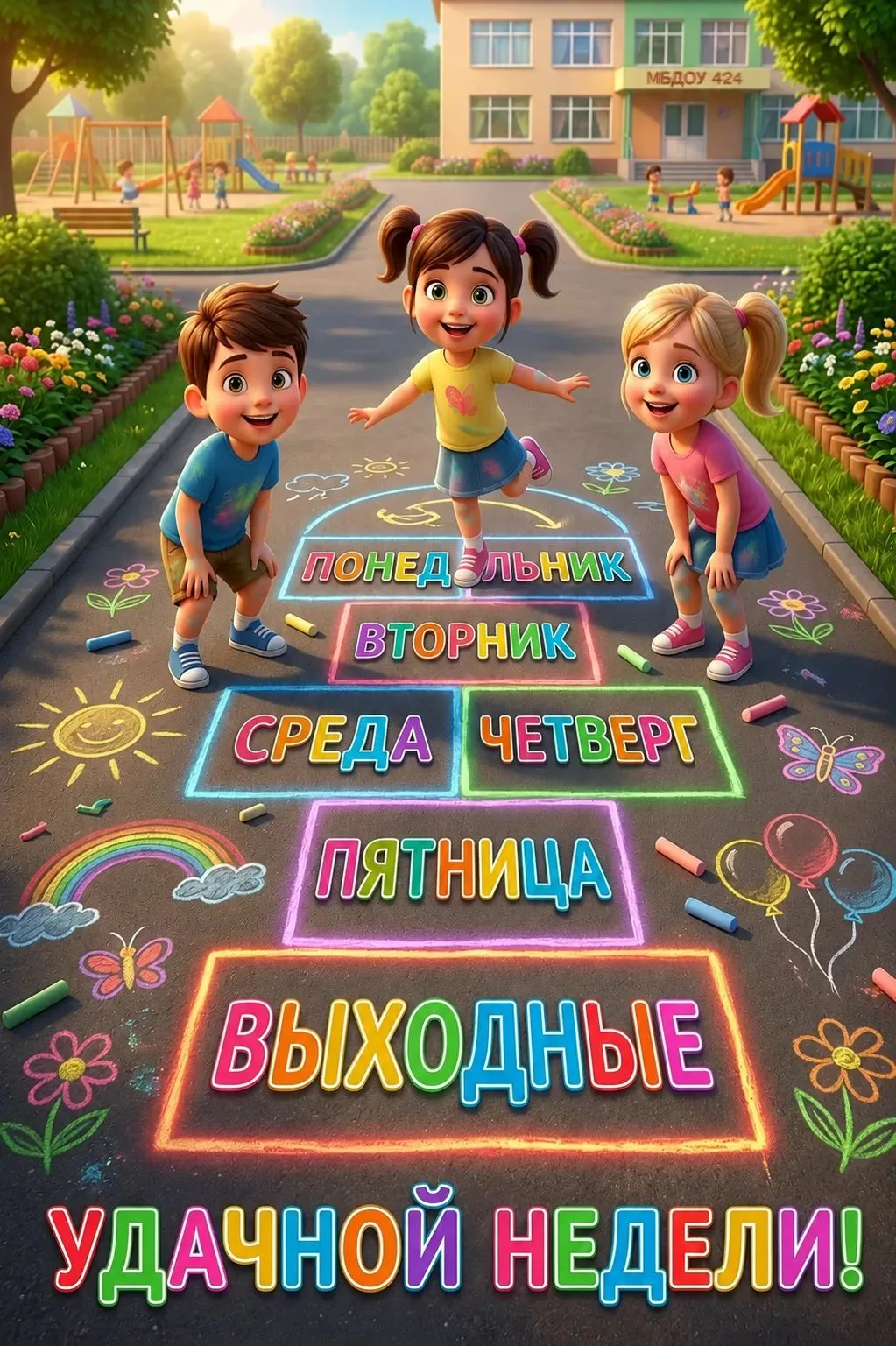 Доброе летнее утро!🌺☀

Стартуем! Начинаем новую неделю с улыбок и готовности к приключениям.

 Всем