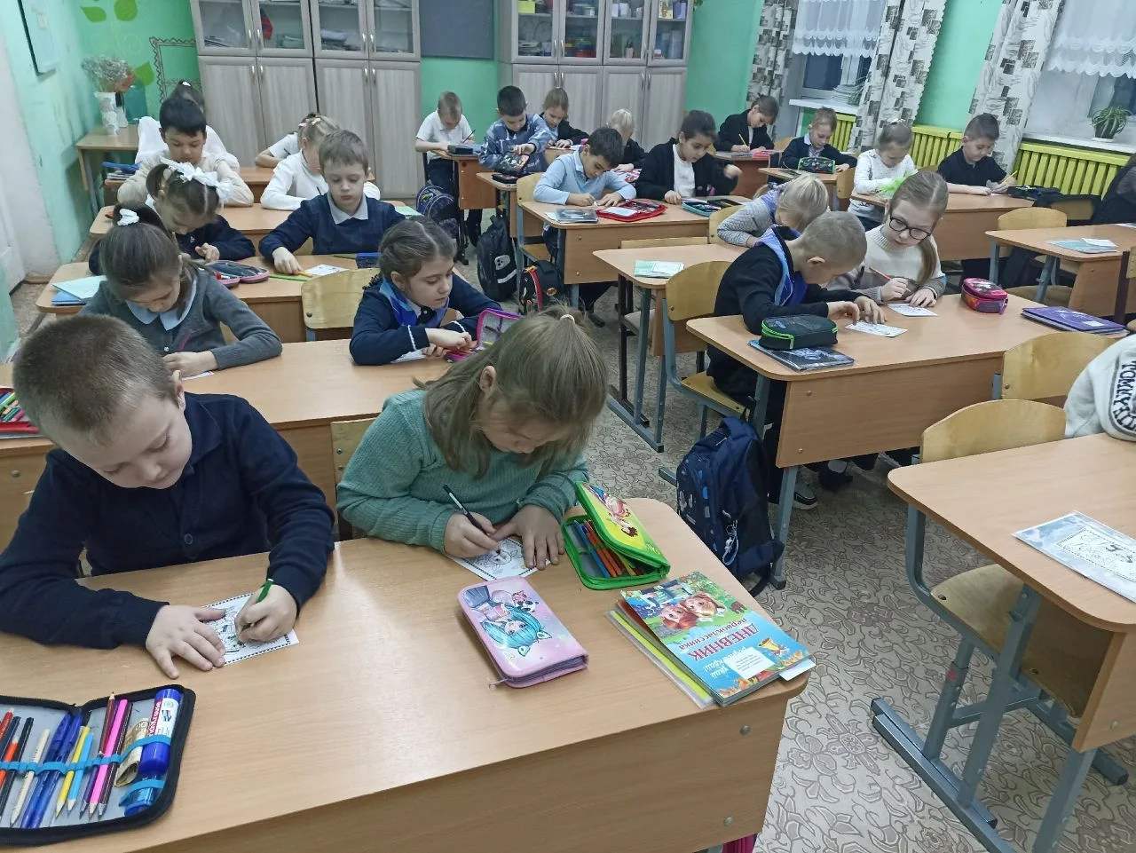 💫Вот и закончились самые волшебные каникулы. В первый день новой учебной четверти, на ...