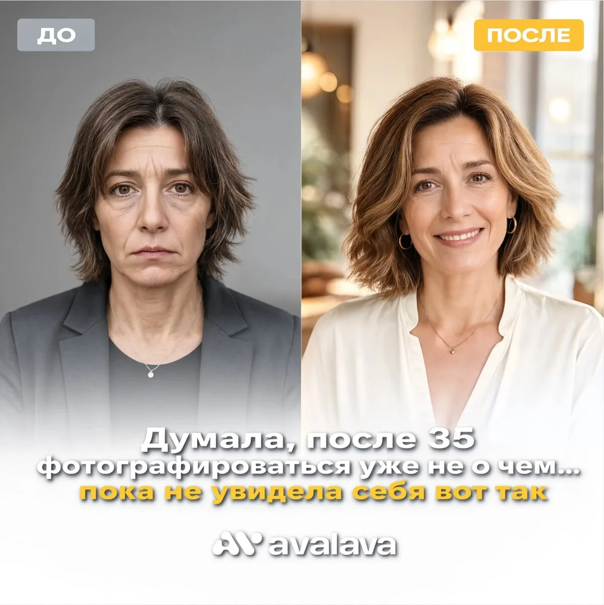 После 35 — не прячься от камеры