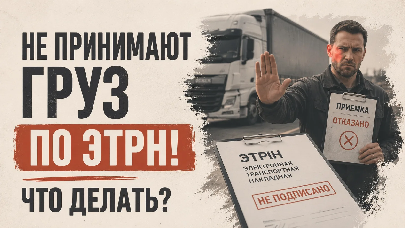 А я не принимаю твой груз по ЭТрН! Делай, что хошь!
 
С Вами транспортный юрист Сергей Богатов.
 
Ну