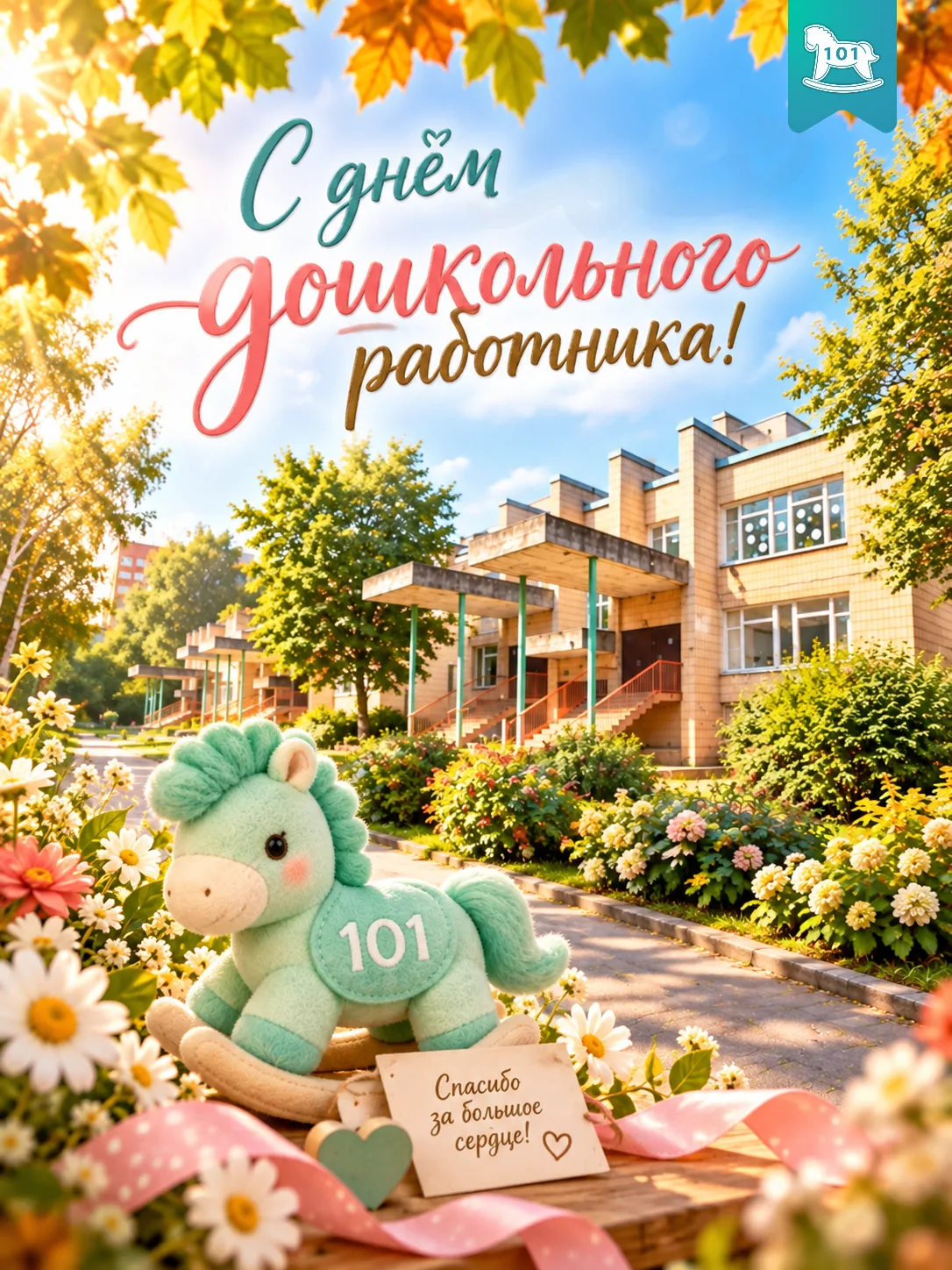 🌷 С ДНЁМ ДОШКОЛЬНОГО РАБОТНИКА!