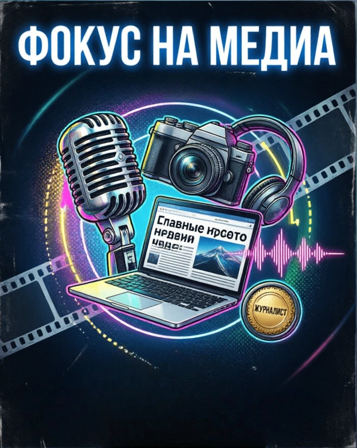 🎬 Медиапространство "Фокус на медиа" приглашает учащихся 7-11 классов!
