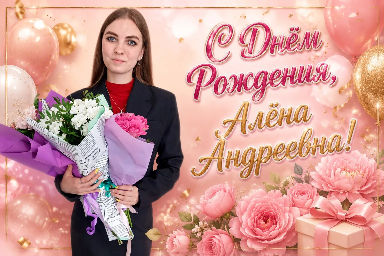 С Днём Рождения, 
Алёна Андреевна!🎂

Шварцевский центр образования от всей души поздравляет с Днём 