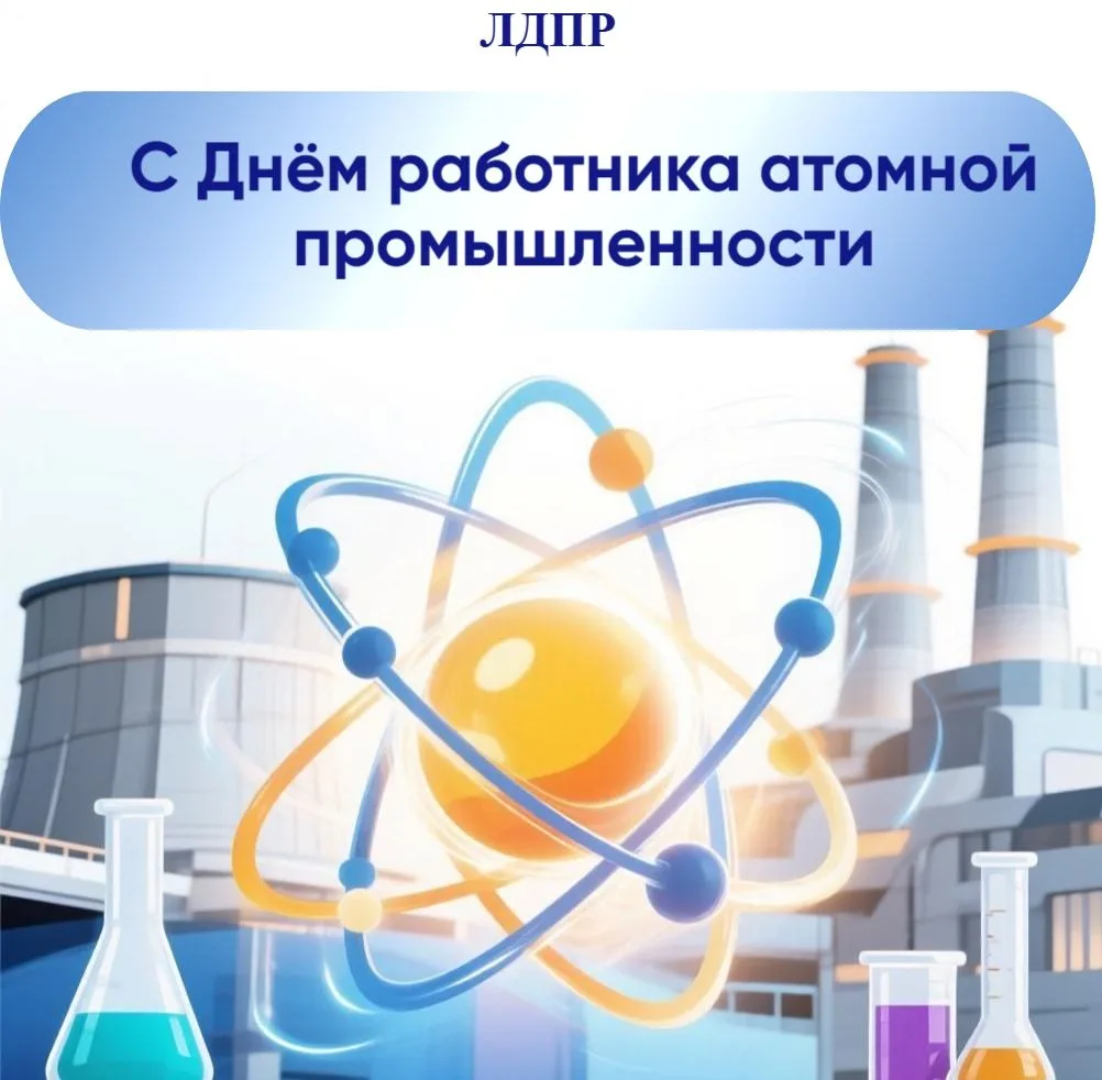 ⚡️ С Днём работника атомной промышленности