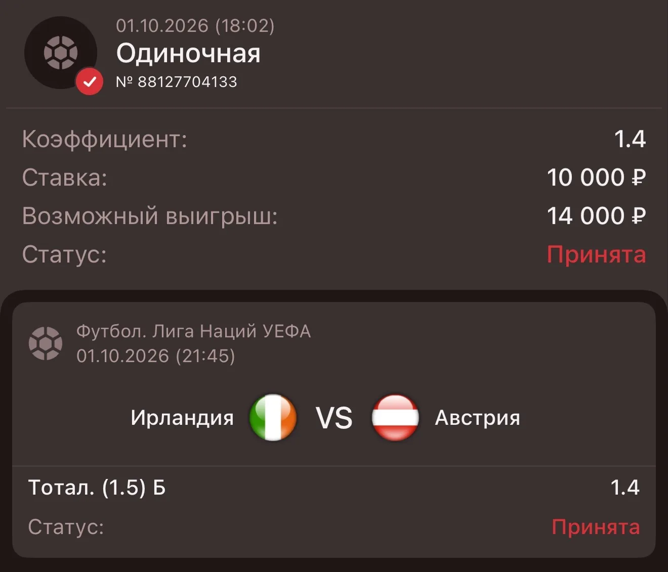 ПРОГНОЗ ДНЯ ✔️