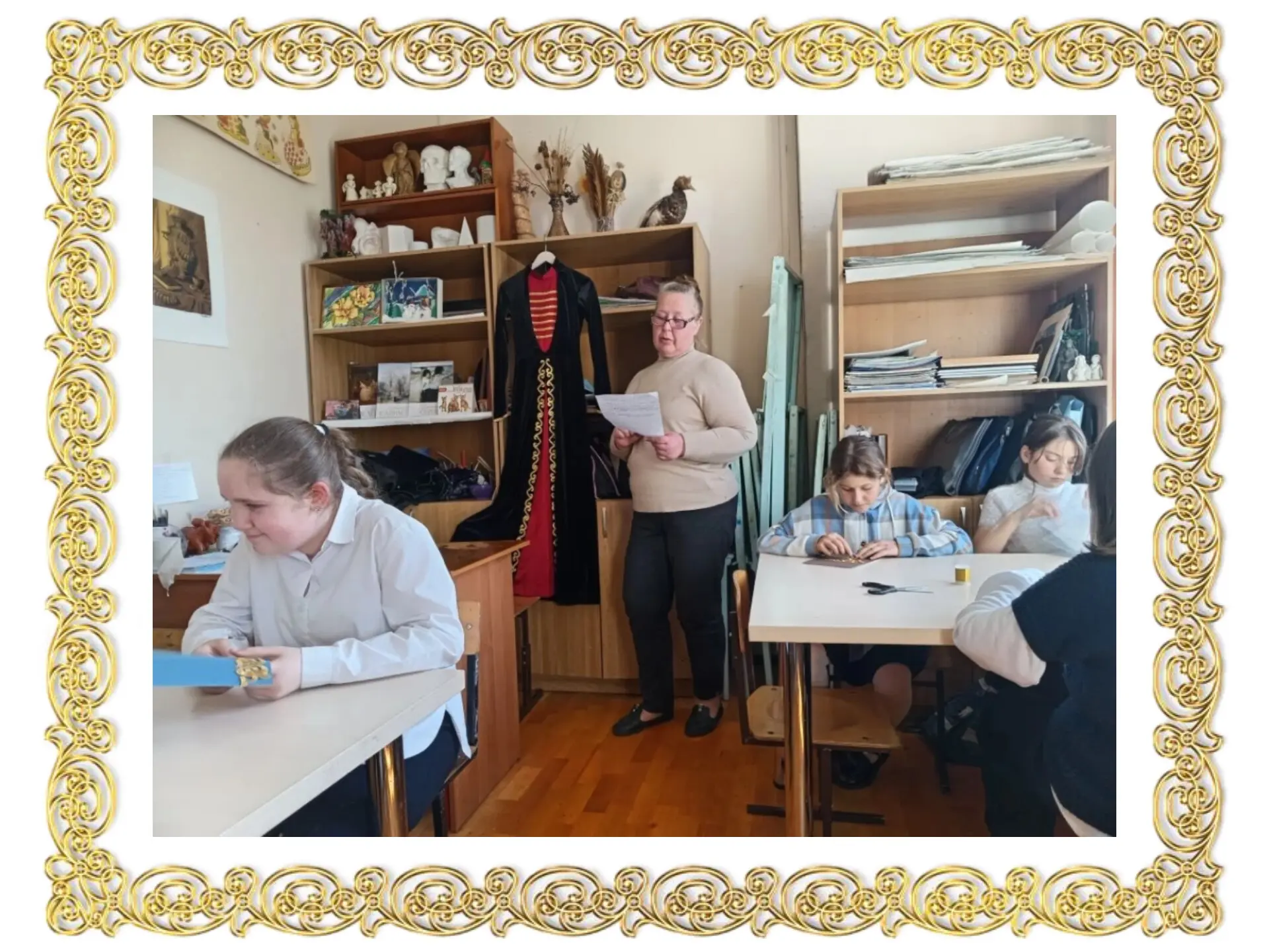 🎨 К 30 апреля — Дню коренных малочисленных народов — на художественном отделении прошё...