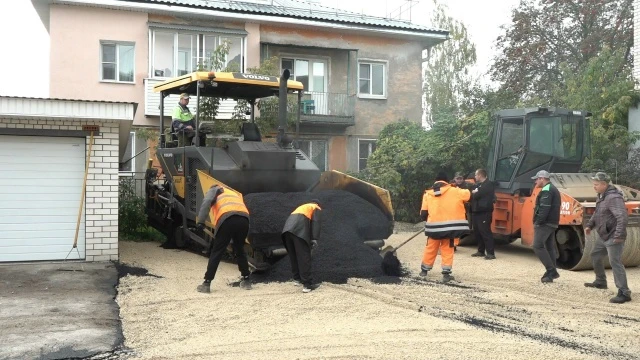 В Муроме благоустроили двор на Красногвардейской, 8