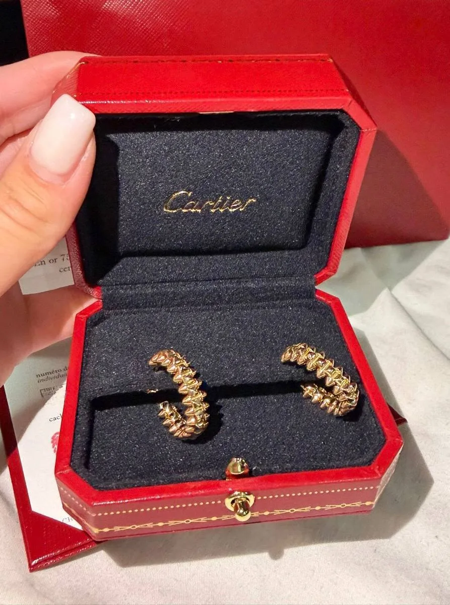 Серьги Cartier Clash 😍