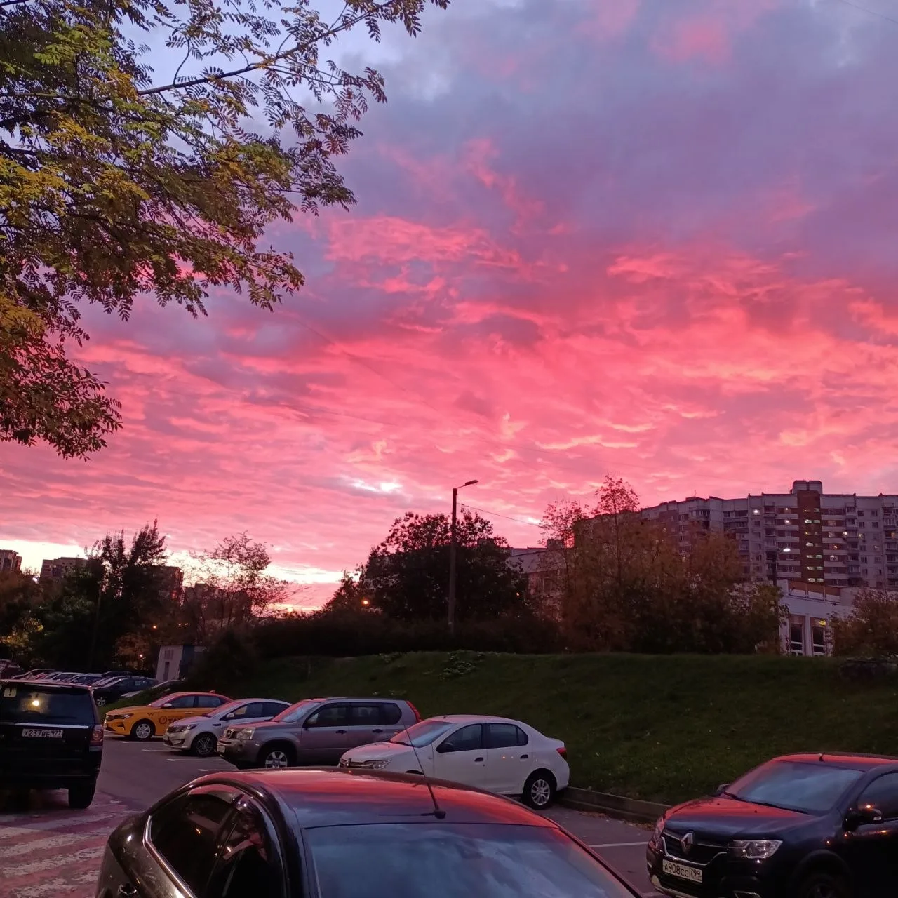 Ещё фото заката от подписчицы♥️