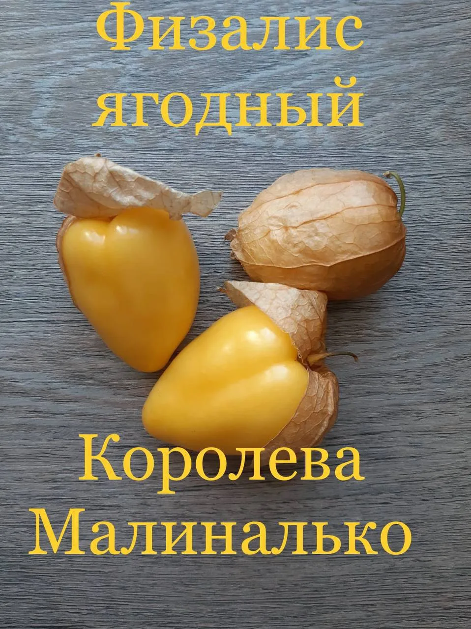 ФИЗАЛИС ЯГОДНЫЙ КОРОЛЕВА МАЛИНАЛЬКО