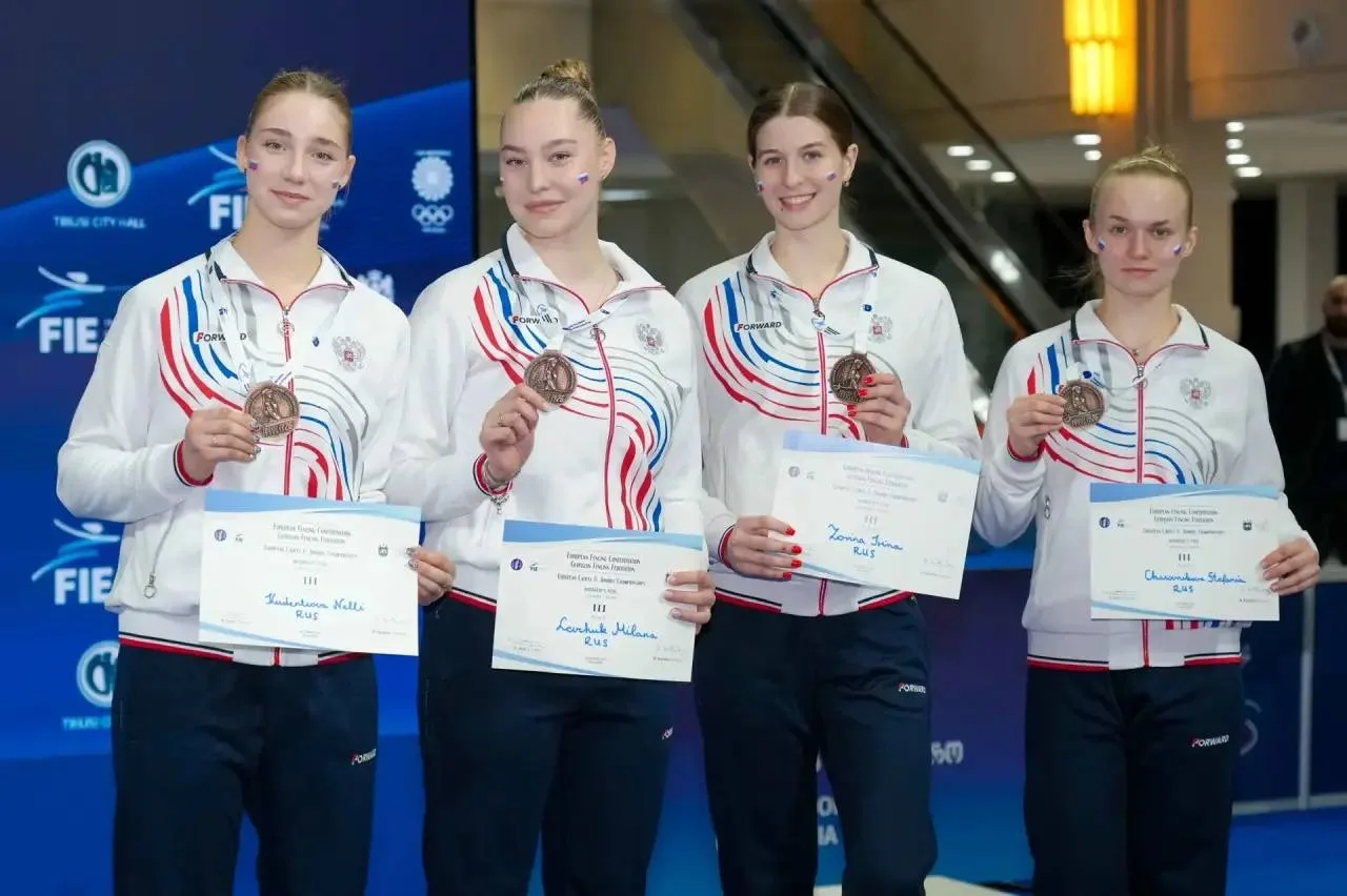 Одинцовская спортсменка Часовникова Стефания в составе сборной России завоевала бронзу ...