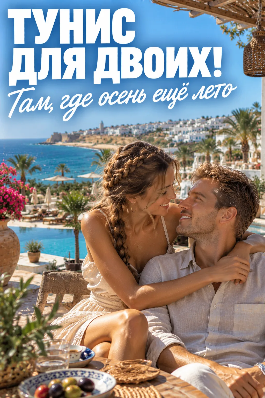 🌊 Тунис для двоих: там, где осень ещё лето