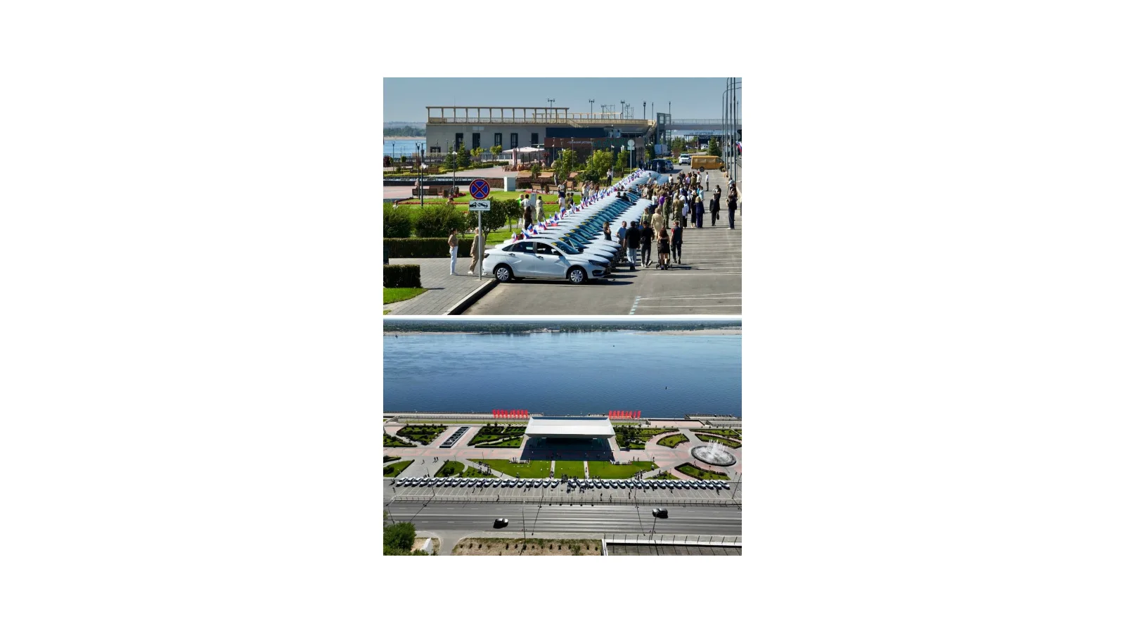 В Волгограде ветеранам боевых действий подарили 42 автомобилей LADA VESTA с автоматичес...