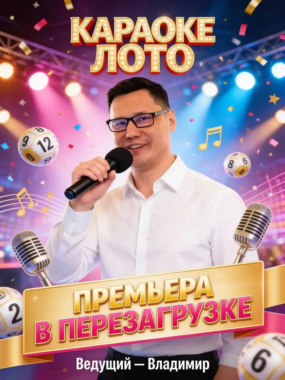 🧨Уже завтра , 13 июня в 17:00🔥🔥🔥

🎲🎶 КАРАОКЕ-ЛОТО 🎶🎲
А что если лото и караоке объединить в 