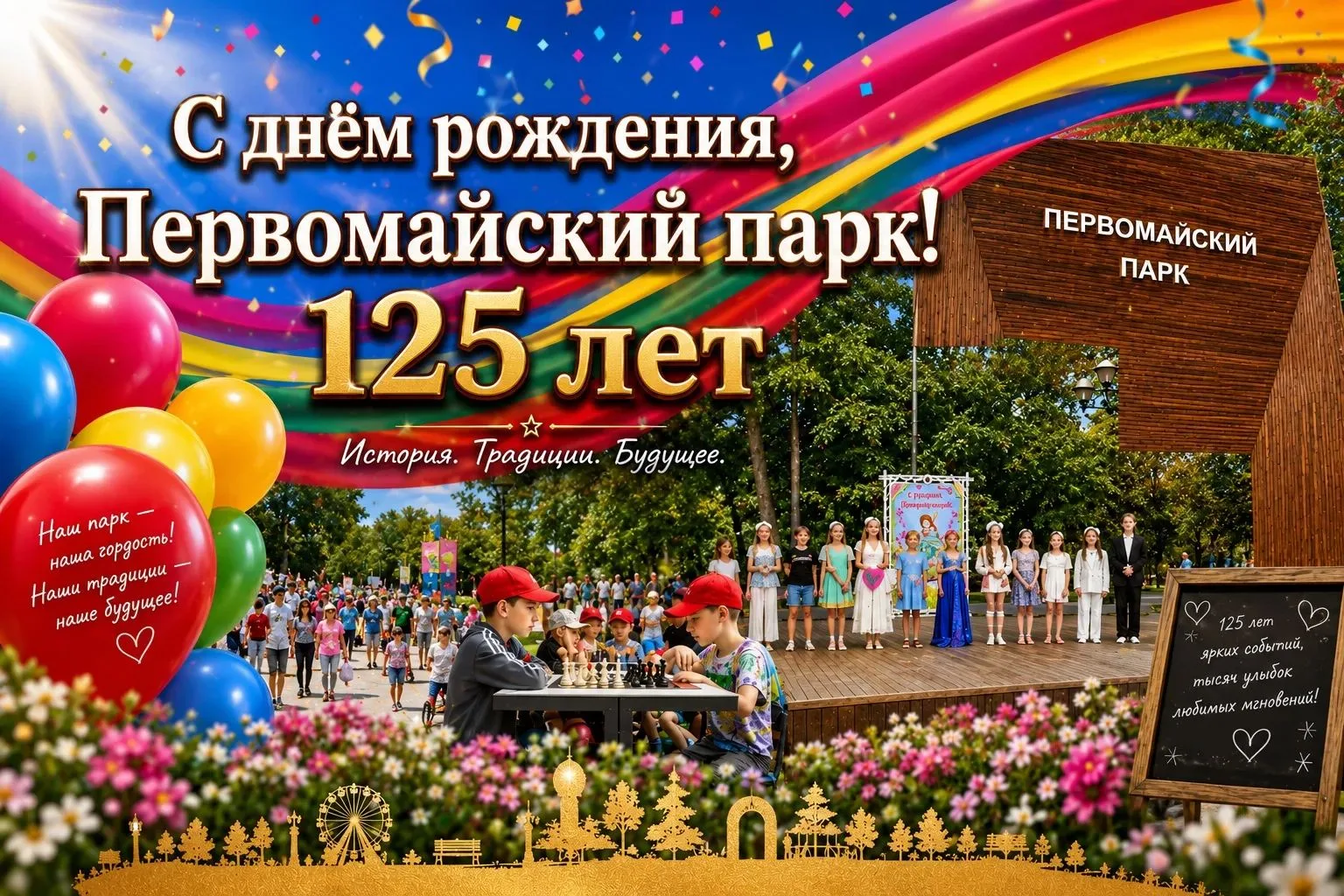 🥳125 ЛЕТ ПАРКУ🥳