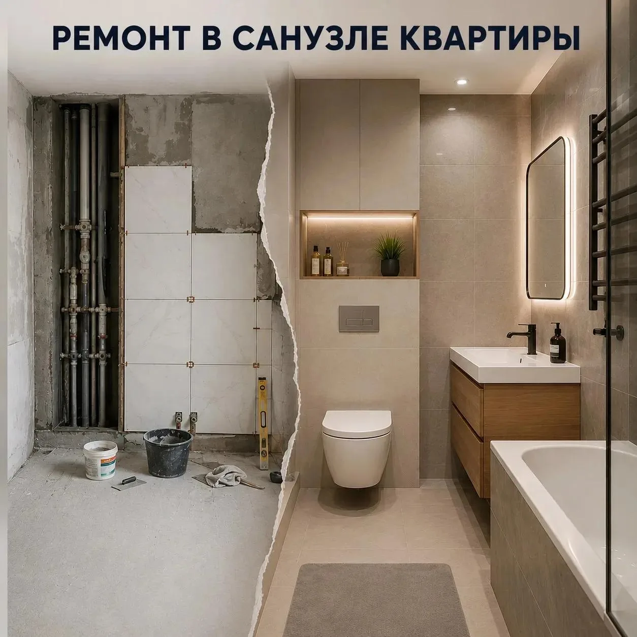 Планируем ремонт в санузле! 🛠️
