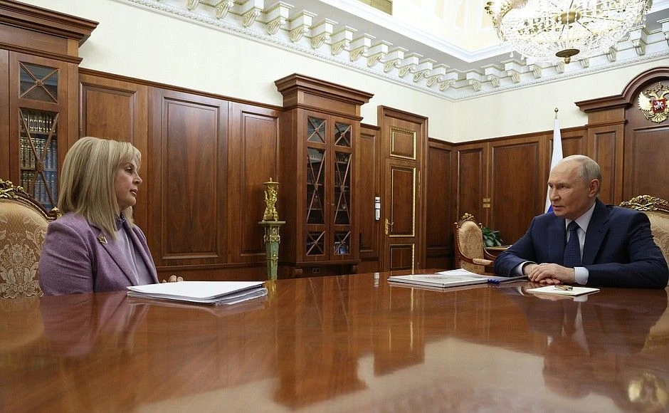 ❗️ Путин поблагодарил организаторов выборов за работу в экстремальных условиях