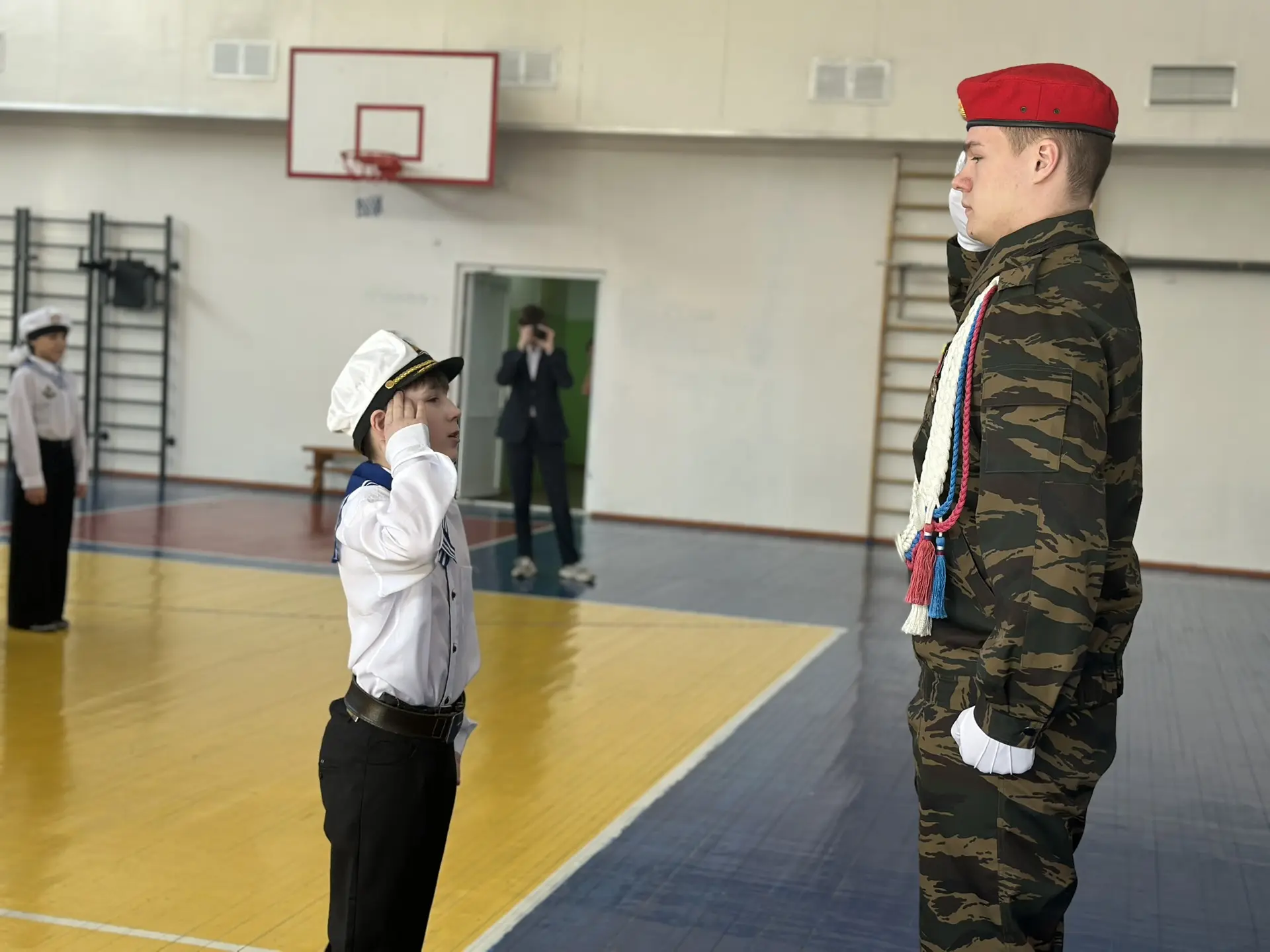 ✨20 февраля в нашей школе в рамках месячника военно-патриотического воспитания прошел смотр-конкурс 