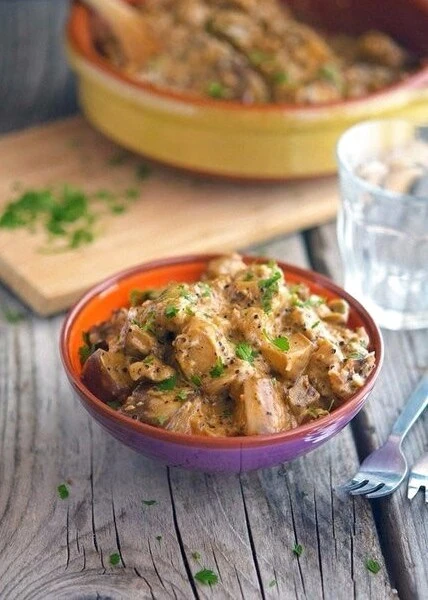 Карри из баклажанoв
