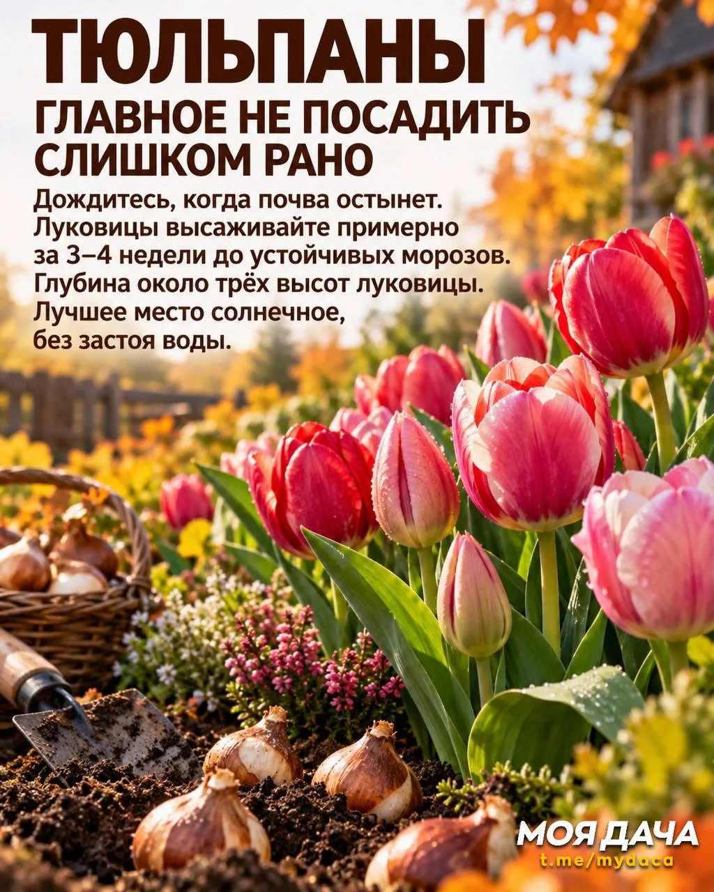 7 цветов, которые нужно успеть посадить осенью 🌷