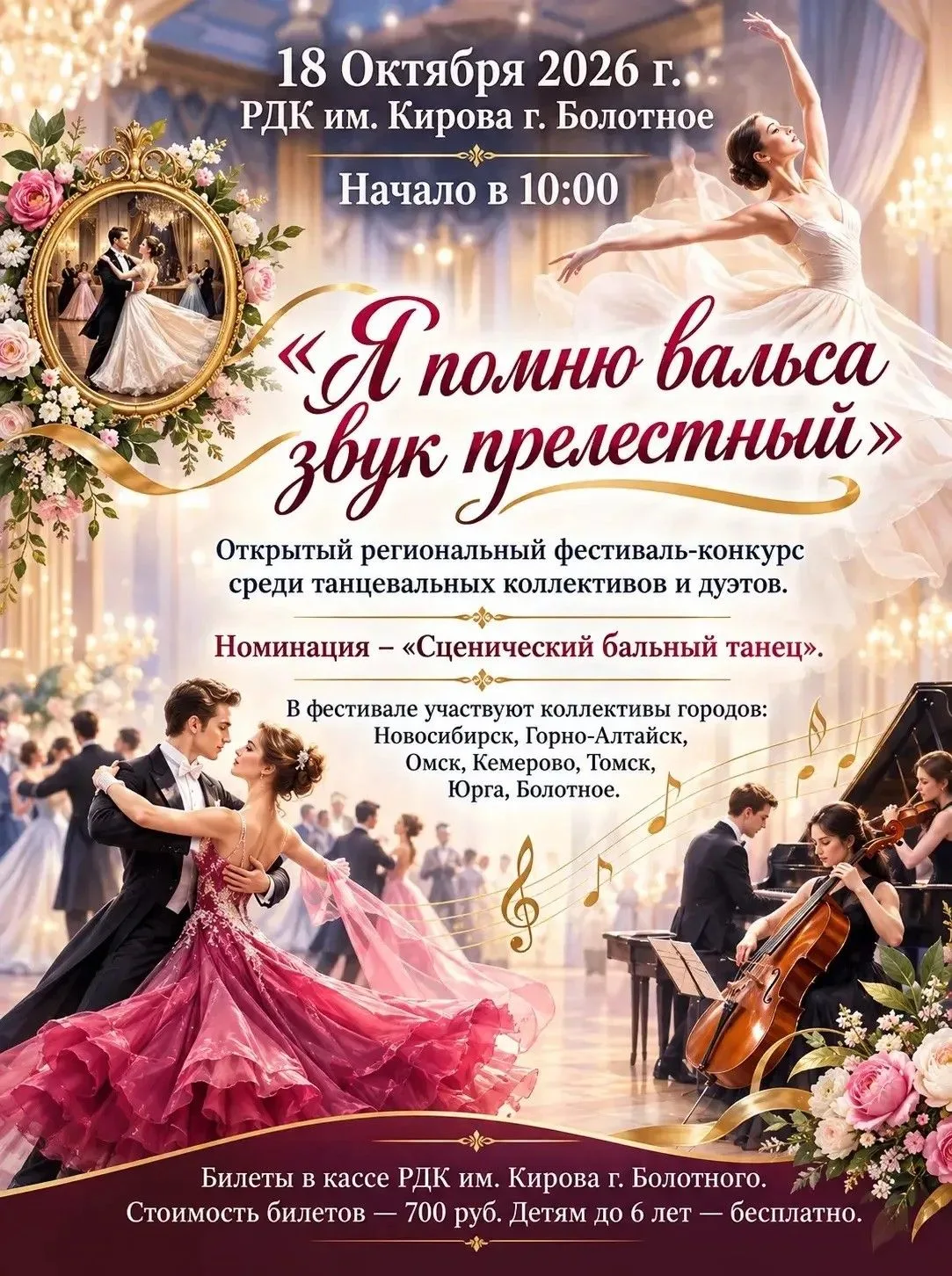 МАГИЯ БАЛЬНОГО ТАНЦА ✨ Открытый региональный фестиваль-конкурс «Я помню вальса звук пре...