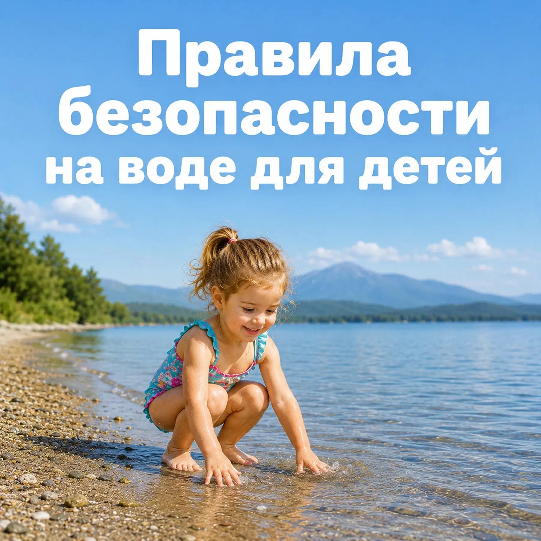Отдых у воды должен быть безопасным. Именно взрослые несут ответственность за то, чтобы...